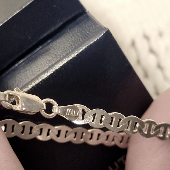 Italian sterling silver bracelet - Picture 3 of 6